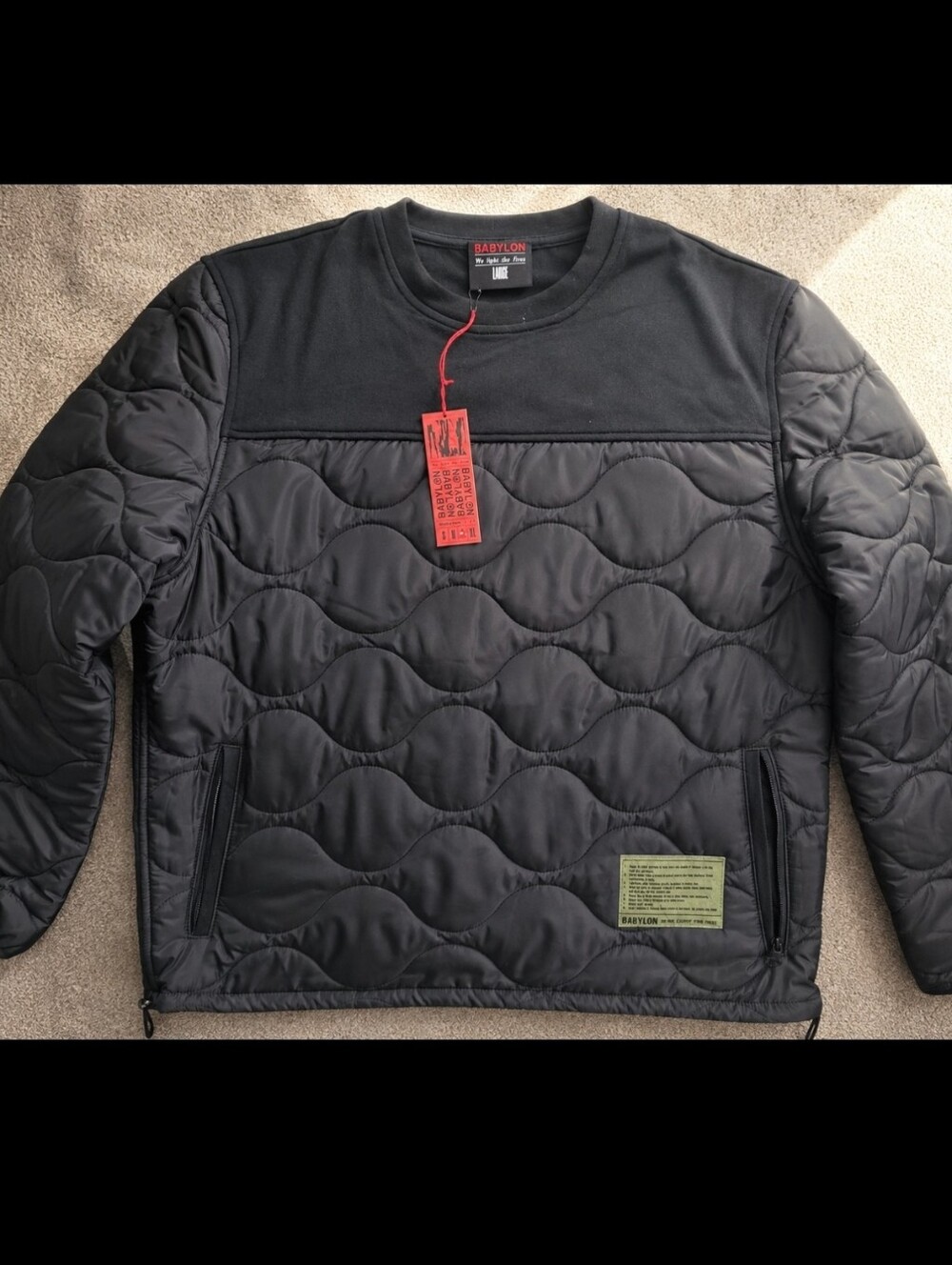 Babylon LA Quilted Crewneck / Pullover